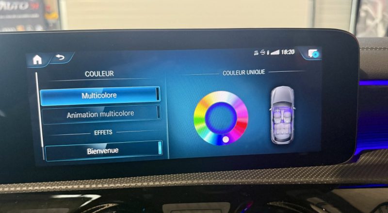 MERCEDES CLASSE A 180 D AMG line TOIT OUVRANT 