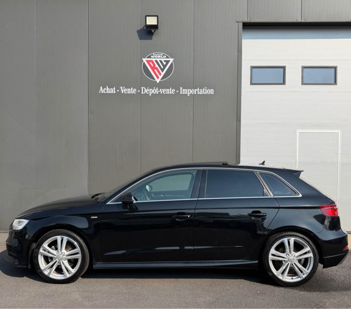 AUDI A3 SPORTBACK - 35 TFSI - 150 ch - S-LINE - S TRONIC - GARANTIE 3 MOIS 