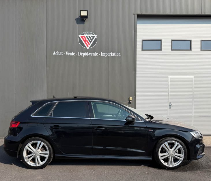 AUDI A3 SPORTBACK - 35 TFSI - 150 ch - S-LINE - S TRONIC - GARANTIE 3 MOIS 