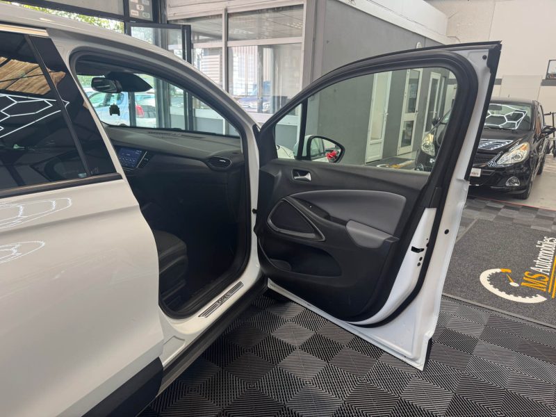 OPEL CROSSLAND X GARANTIE 12 MOIS TURBO 110ch ECOTEC INNOVATION 2EME MAIN HISTORIQUE COMPLET 🇨🇵