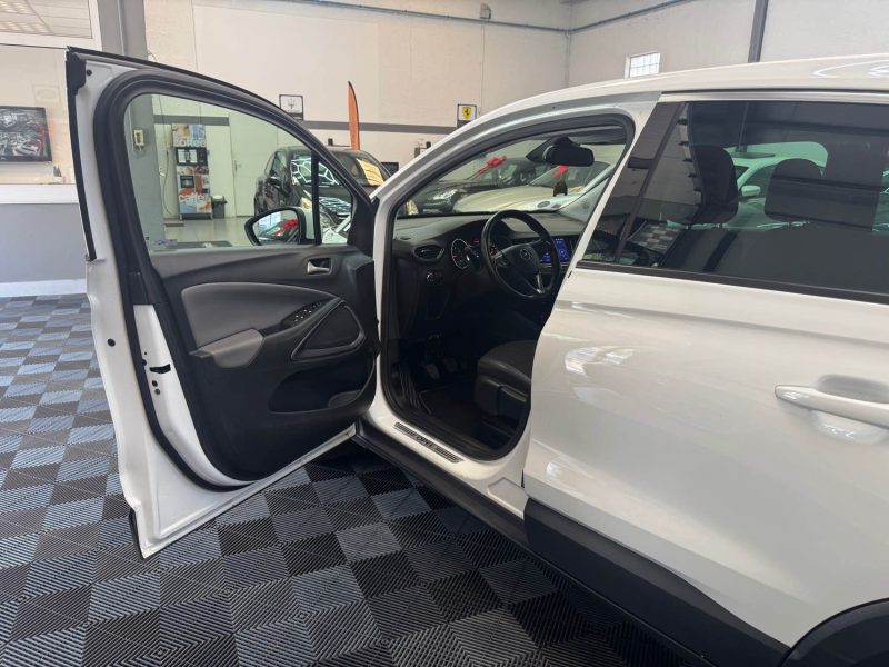 OPEL CROSSLAND X GARANTIE 12 MOIS TURBO 110ch ECOTEC INNOVATION 2EME MAIN HISTORIQUE COMPLET 🇨🇵
