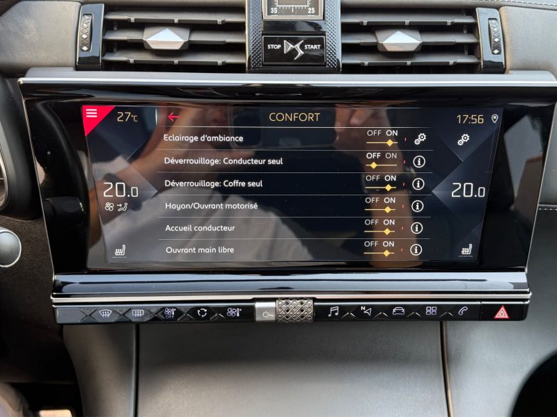 DS DS7 CROSSBACK 1.6  225 CV EAT8 GRAND CHIC OPERA / TOIT OUVRANT GARANTIE 6 MOIS  2019