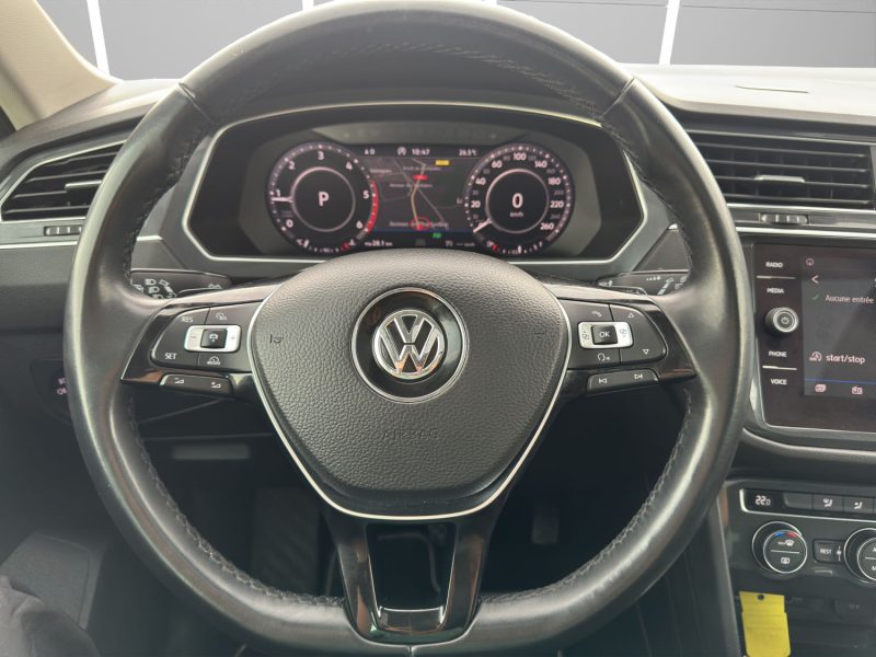 VOLKSWAGEN TIGUAN II 2.0L TDI 150 CV PACK CARAT *BOITE AUTO*.