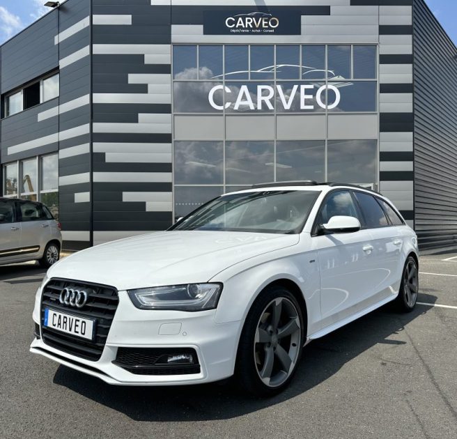 AUDI A4 2.0 TDI 177CV S-LINE QUATTRO S TRONIC 2014 ENTRETIEN & GARANTIE 6 MOIS