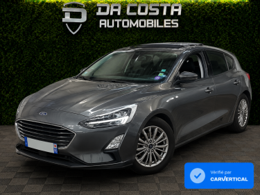 FORD FOCUS 1.0 ECOBOOST 125 Cv TITANIUM - TOIT OUVRANT / AFF. TÊTE HAUTE - GARANTIE 1 AN