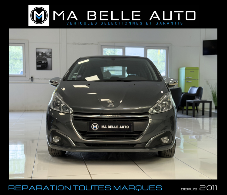 PEUGEOT 208 1.2 PureTech 82 Style – GPS – Radar de recul – Bluetooth