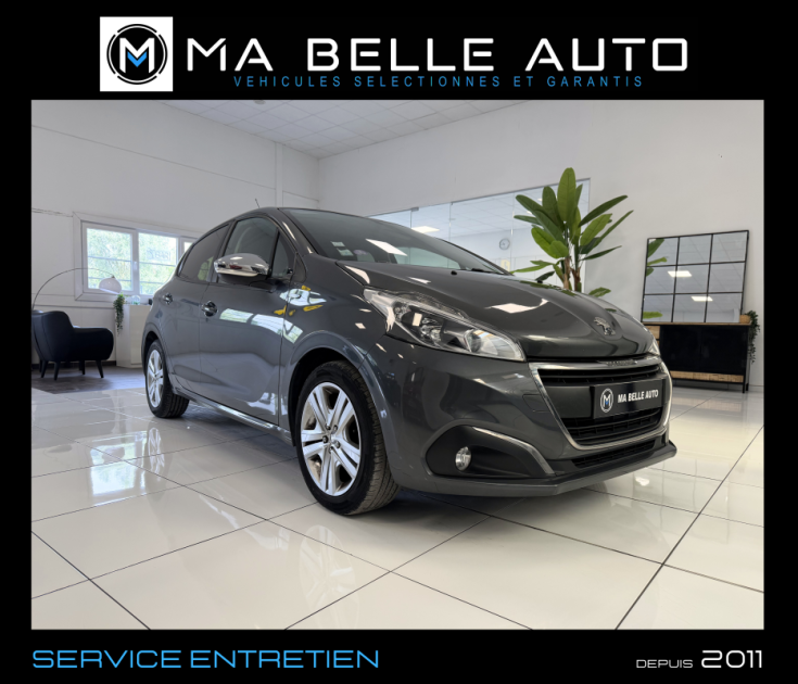 PEUGEOT 208 1.2 PureTech 82 Style – GPS – Radar de recul – Bluetooth