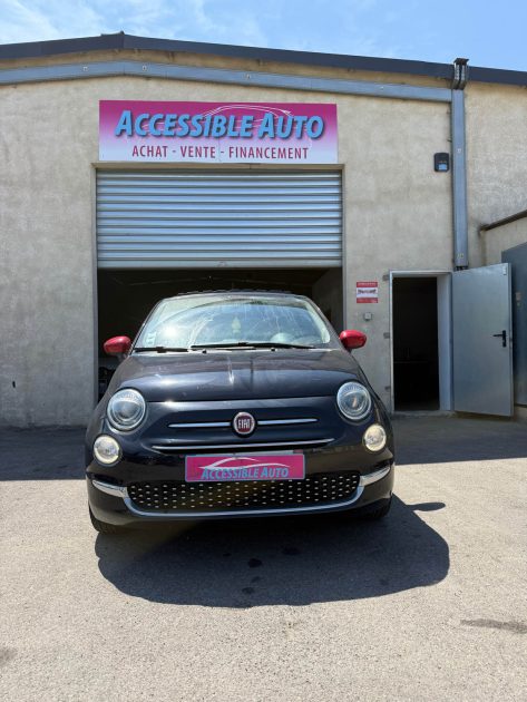 FIAT 500 1.2 70 cv rosso amoro 