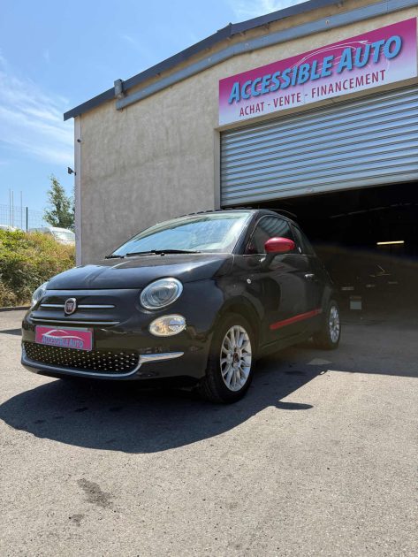FIAT 500 1.2 70 cv rosso amoro 