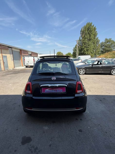 FIAT 500 1.2 70 cv rosso amoro 