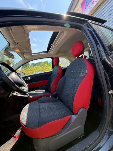 FIAT 500 1.2 70 cv rosso amoro 