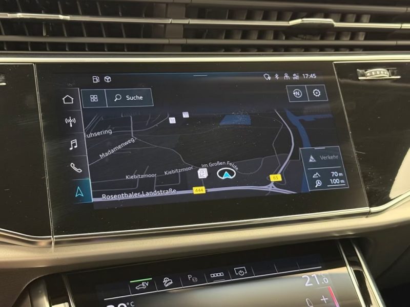 AUDI Q8 55 TFSI E QUATTRO BUSINESS BLACK – SUSPENSION PNEUMATIQUE – VIRTUAL COCKPIT – CAMÉRA 2022