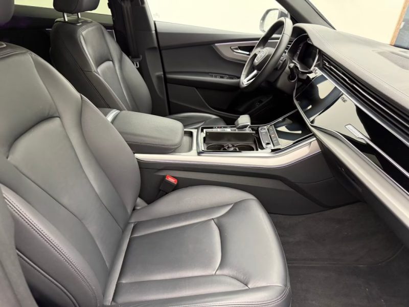 AUDI Q8 55 TFSI E QUATTRO BUSINESS BLACK – SUSPENSION PNEUMATIQUE – VIRTUAL COCKPIT – CAMÉRA 2022