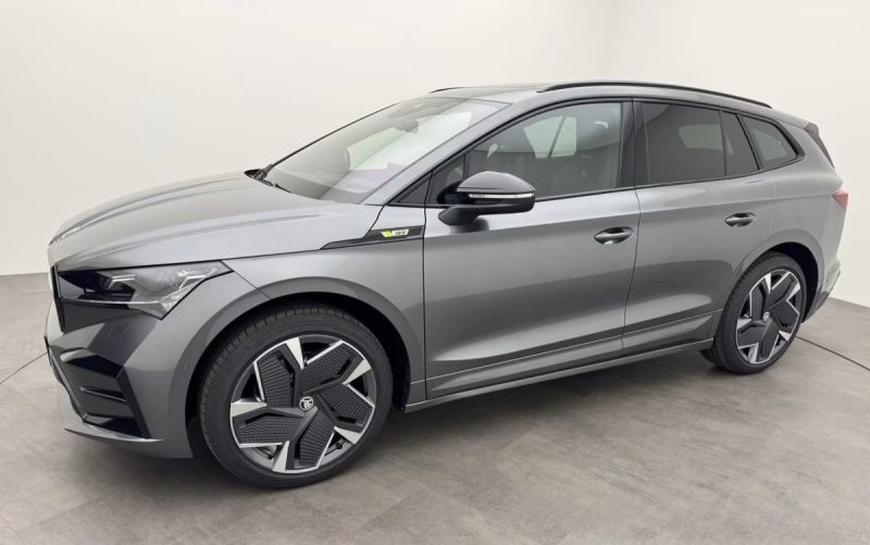 SKODA ENYAQ RS 4X4 – 82 KWH – PANO – CAMÉRA 360° – CANTON – DCC 2024
