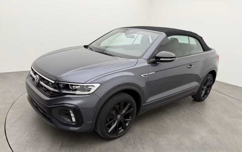 VOLKSWAGEN T-ROC CABRIOLET 1.5 TSI DSG R-LINE BLACK STYLE – DCC – MATRIX LED – BEATS – CAMÉRA 2023