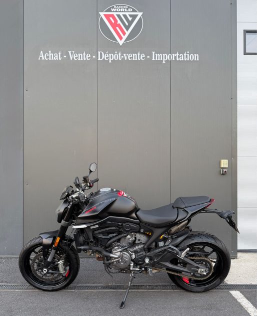 DUCATI MONSTER 937 – 2022 – 39 100 KM – ENTRETIEN DUCATI - GARANTIE