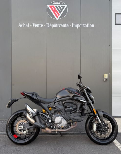 DUCATI MONSTER 937 – 2022 – 39 100 KM – ENTRETIEN DUCATI - GARANTIE