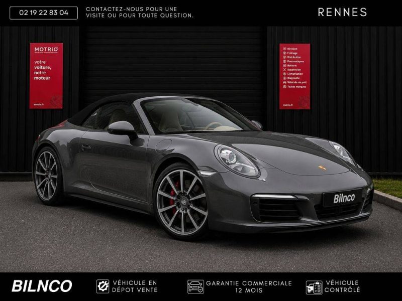 PORSCHE 911 Cabriolet 3.0 420ch 4S - Garantie 12 mois