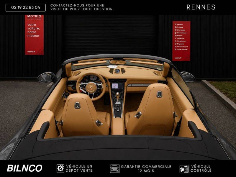 PORSCHE 911 Cabriolet 3.0 420ch 4S - Garantie 12 mois