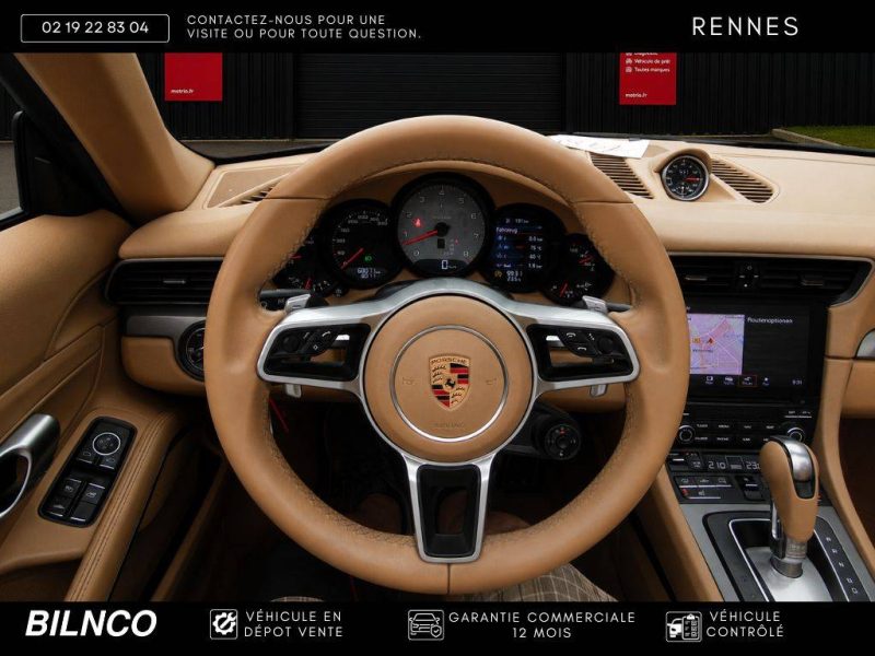 PORSCHE 911 Cabriolet 3.0 420ch 4S - Garantie 12 mois