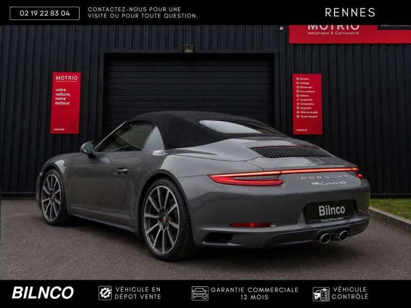 PORSCHE 911 Cabriolet 3.0 420ch 4S - Garantie 12 mois