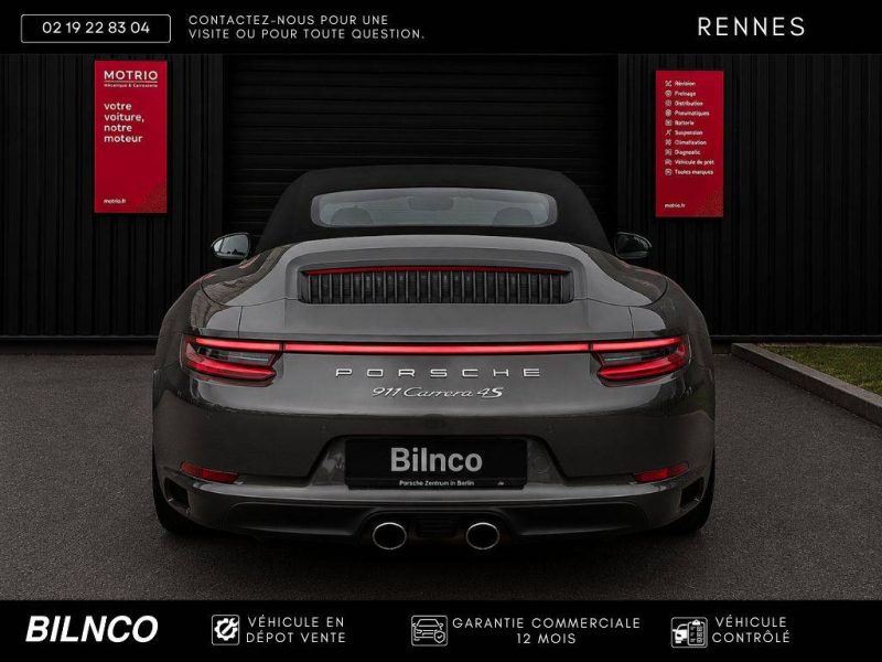 PORSCHE 911 Cabriolet 3.0 420ch 4S - Garantie 12 mois