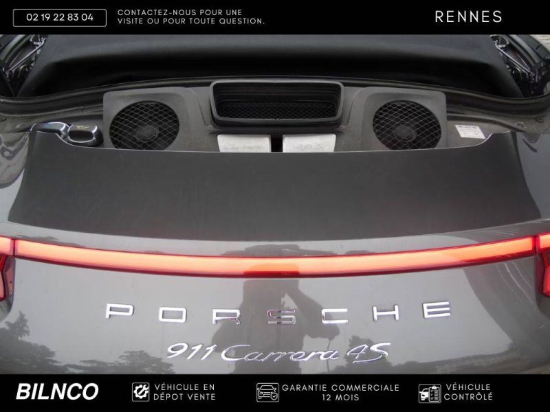 PORSCHE 911 Cabriolet 3.0 420ch 4S - Garantie 12 mois
