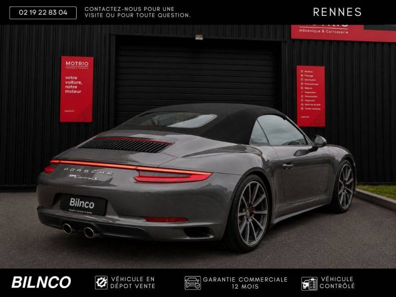 PORSCHE 911 Cabriolet 3.0 420ch 4S - Garantie 12 mois
