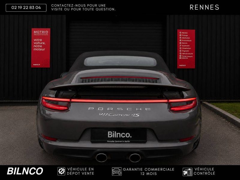 PORSCHE 911 Cabriolet 3.0 420ch 4S - Garantie 12 mois