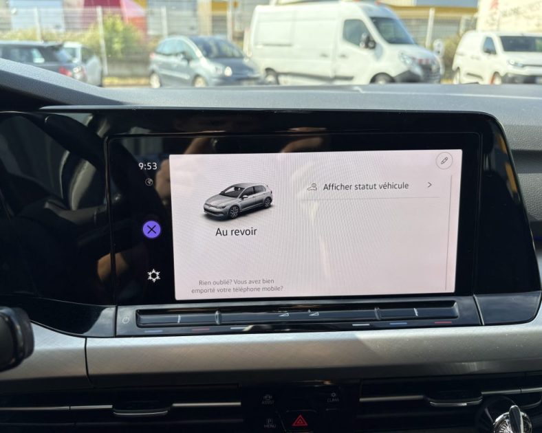 Volkswagen Golf VIII 1.0 TSI 110ch 2020 — CAMERA DE RECUL - Carplay - GARANTIE 6 MOIS