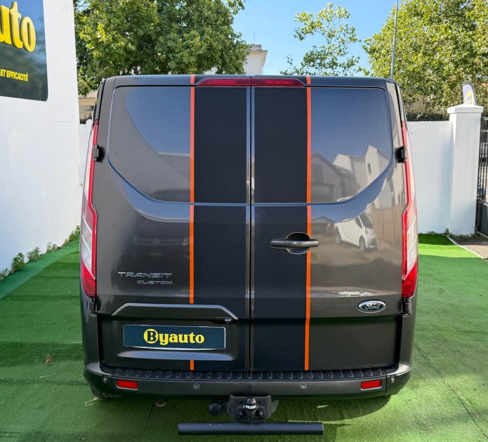 FORD TRANSIT CUSTOM CABINE APPROFONDIE  2.0 ECOBLUE 170 CV BVA  5P LIMITED / ATTELAGE  2022