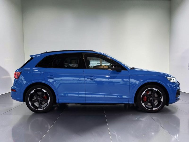 AUDI SQ5 3.0 TDI QUATTRO 347 CH – TURBO BLUE – SUSPENSION PNEUMATIQUE – MATRIX LED – PANO – AFFICHAGE TÊTE HAUTE – CAMÉRA 360° – ATTELAGE 2020
