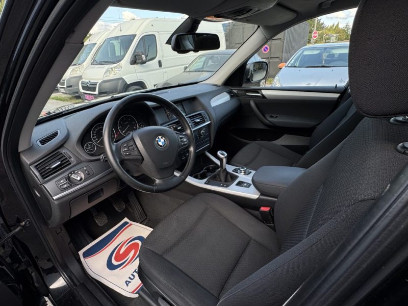 BMW X3 2.0 D XDRIVE20D 184Ch PACK SPORT FULL OPTIONS CLIM/XENON/TOIT/REGULATEUR