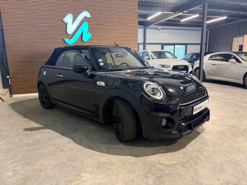 MINI COOPER S - JCW - Cabriolet - 192 CV - DKG - Cuir/Alcantara - 91000 km 