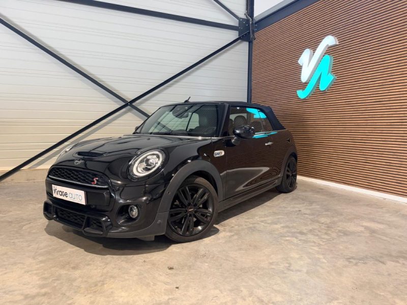 MINI COOPER S - JCW - Cabriolet - 192 CV - DKG - Cuir/Alcantara - 91000 km 