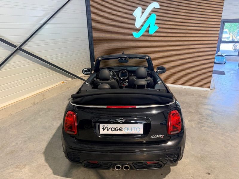 MINI COOPER S - JCW - Cabriolet - 192 CV - DKG - Cuir/Alcantara - 91000 km 
