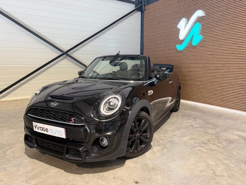 MINI COOPER S - JCW - Cabriolet - 192 CV - DKG - Cuir/Alcantara - 91000 km 