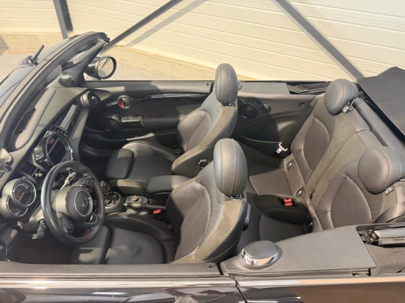 MINI COOPER S - JCW - Cabriolet - 192 CV - DKG - Cuir/Alcantara - 91000 km 