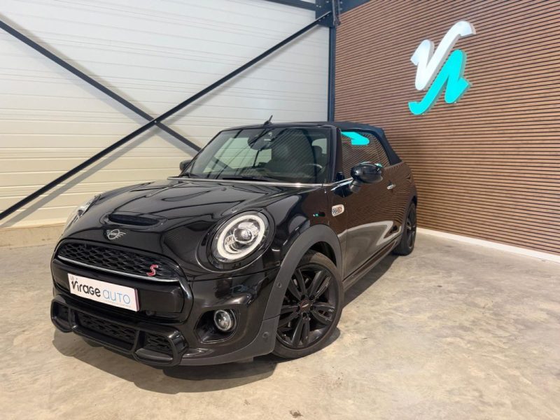 MINI COOPER S - JCW - Cabriolet - 192 CV - DKG - Cuir/Alcantara - 91000 km 