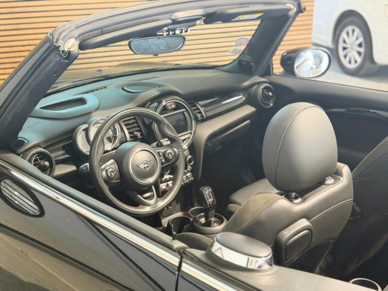 MINI COOPER S - JCW - Cabriolet - 192 CV - DKG - Cuir/Alcantara - 91000 km 