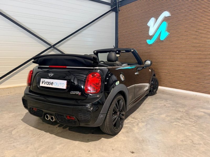 MINI COOPER S - JCW - Cabriolet - 192 CV - DKG - Cuir/Alcantara - 91000 km 