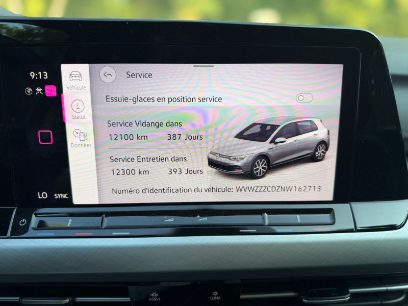 VOLKSWAGEN GOLF VIII 2.0 TDI  116  DSG 06/2022