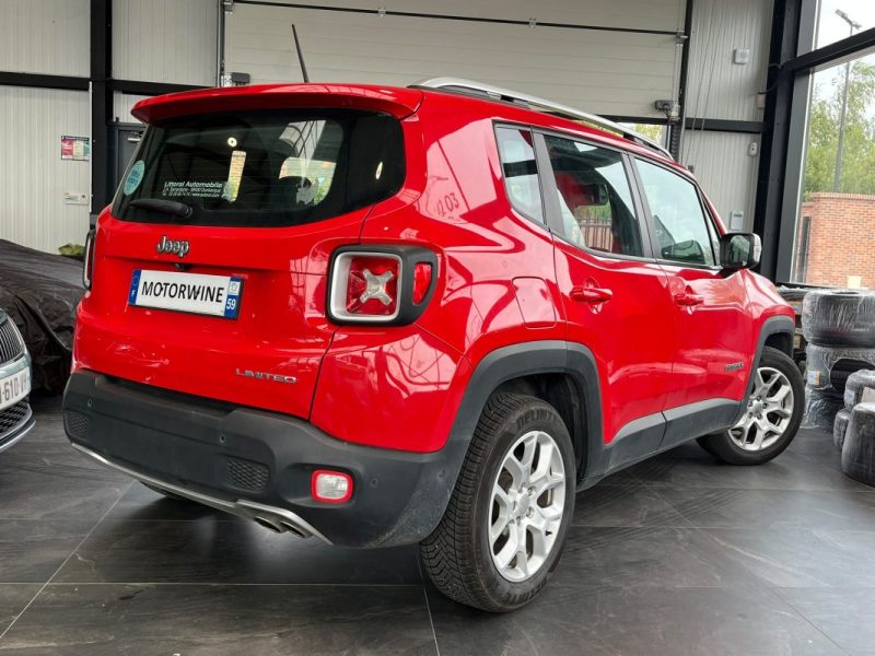 🚙 JEEP RENEGADE 1.6  120 Ch 🛋️ Cuir 🔥 Sièges chauffants 📷 Caméra de recul