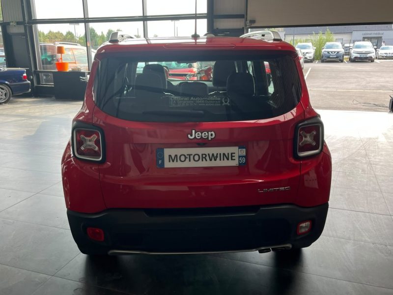 🚙 JEEP RENEGADE 1.6  120 Ch 🛋️ Cuir 🔥 Sièges chauffants 📷 Caméra de recul