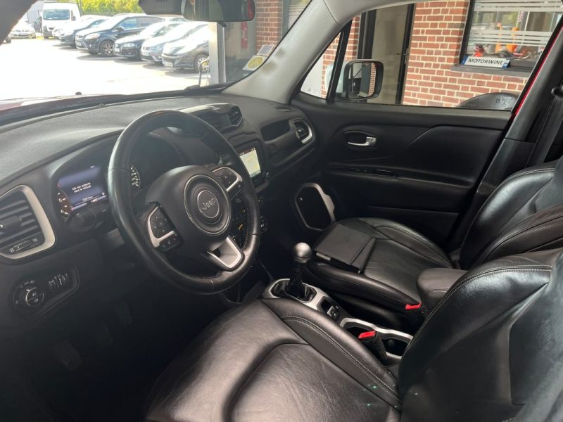 🚙 JEEP RENEGADE 1.6  120 Ch 🛋️ Cuir 🔥 Sièges chauffants 📷 Caméra de recul