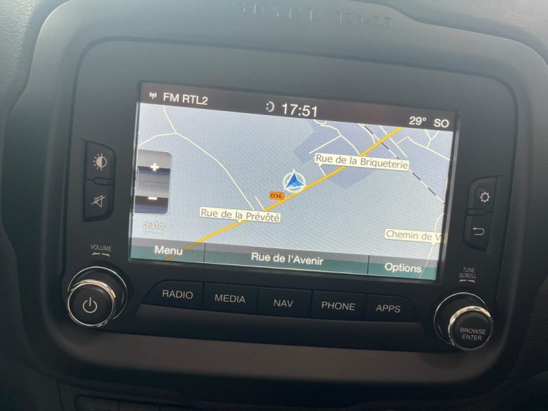 🚙 JEEP RENEGADE 1.6  120 Ch 🛋️ Cuir 🔥 Sièges chauffants 📷 Caméra de recul