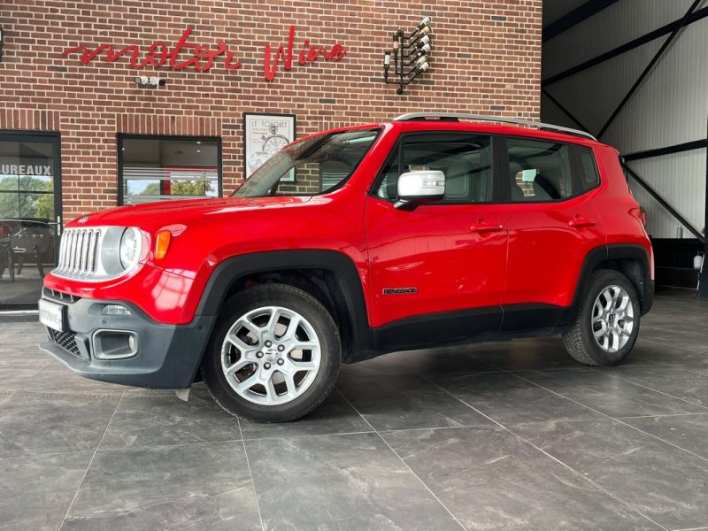 🚙 JEEP RENEGADE 1.6  120 Ch 🛋️ Cuir 🔥 Sièges chauffants 📷 Caméra de recul