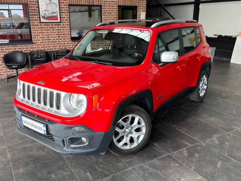 🚙 JEEP RENEGADE 1.6  120 Ch 🛋️ Cuir 🔥 Sièges chauffants 📷 Caméra de recul