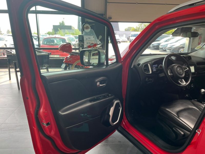 🚙 JEEP RENEGADE 1.6  120 Ch 🛋️ Cuir 🔥 Sièges chauffants 📷 Caméra de recul