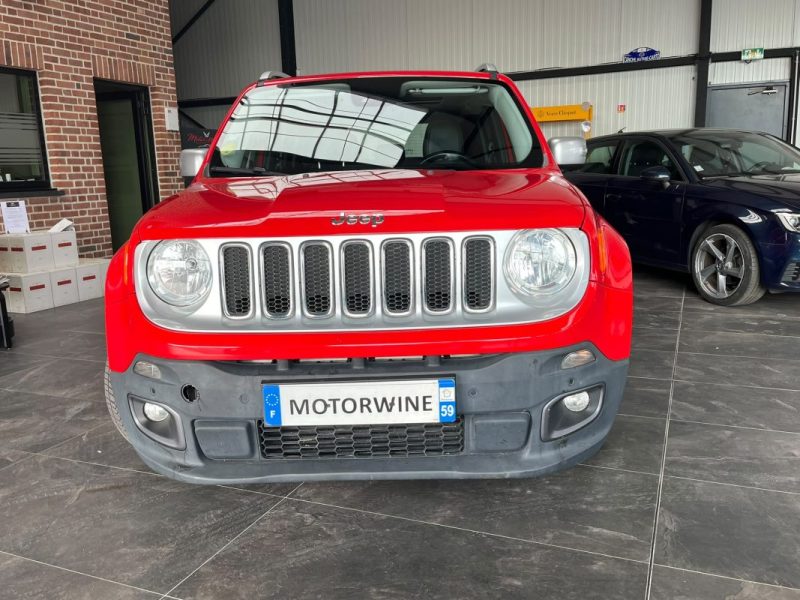 🚙 JEEP RENEGADE 1.6  120 Ch 🛋️ Cuir 🔥 Sièges chauffants 📷 Caméra de recul